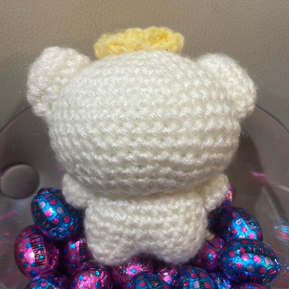 Crochet Bear Queen of Hearts - Picture 5 of 6